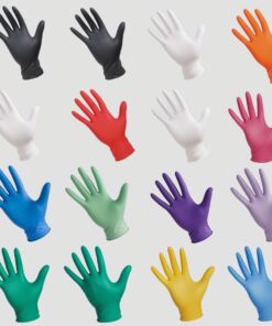 Franz Mensch Polyclassic Soft Gloves Size M (LDPE), 280mm, Hammered, Transparent, Pack of 100